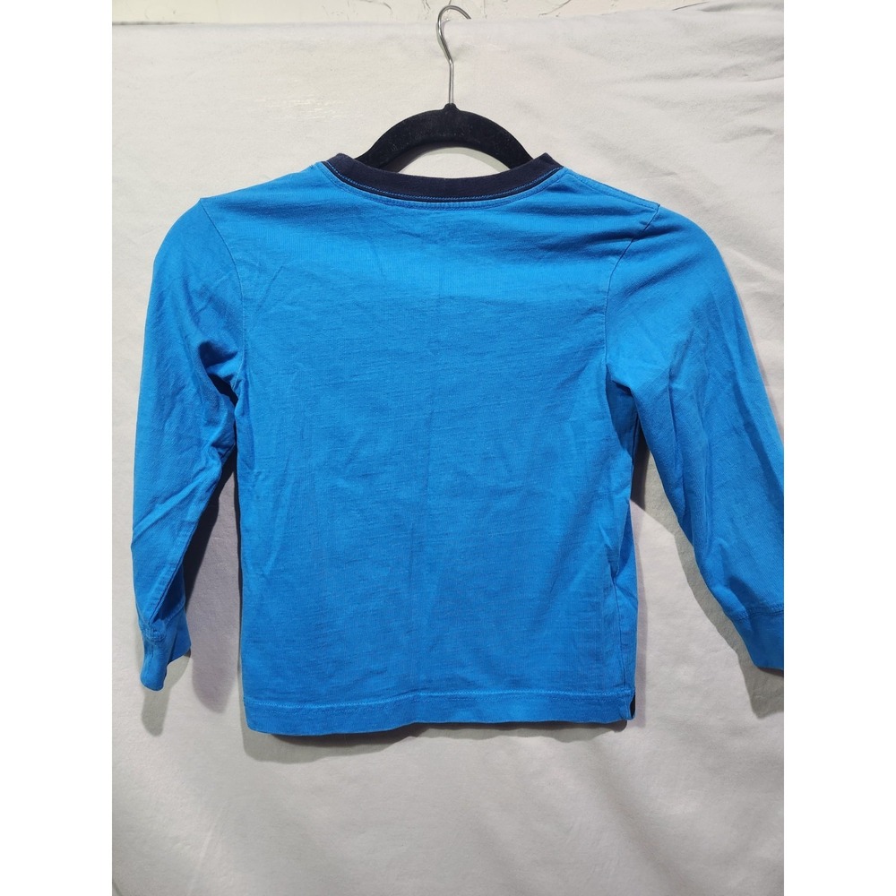 Gymboree Boys Sz 5 Valentines Day "Love Bites" Shark Embroidered Long Sleeve Tee - Picture 4 of 4